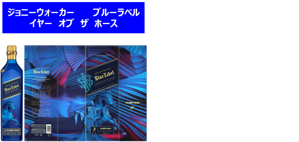 ジョニーウォーカー ブルーラベル イヤー オブ ザ ホース！！ 干支